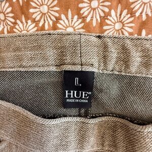 Women's HUE Tan Jeans -size L